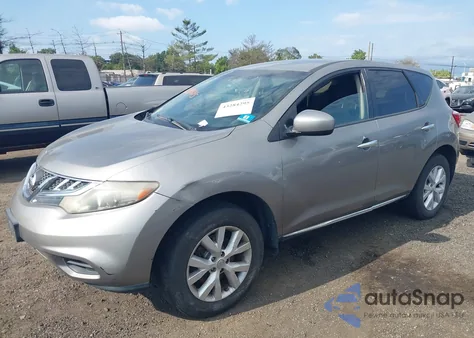 2011 Nissan Murano S из США, поврежденный, VIN JN8AZ1MW3BW162191